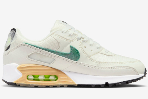 Nike Air Max 90 Vintage White/Sail-Green DO9850-100 - Shop Now!