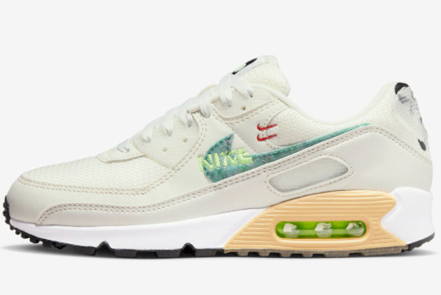 Nike Air Max 90 Vintage White/Sail-Green DO9850-100 - Shop Now!