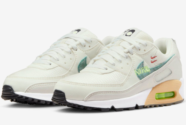 Nike Air Max 90 Vintage White/Sail-Green DO9850-100 - Shop Now!