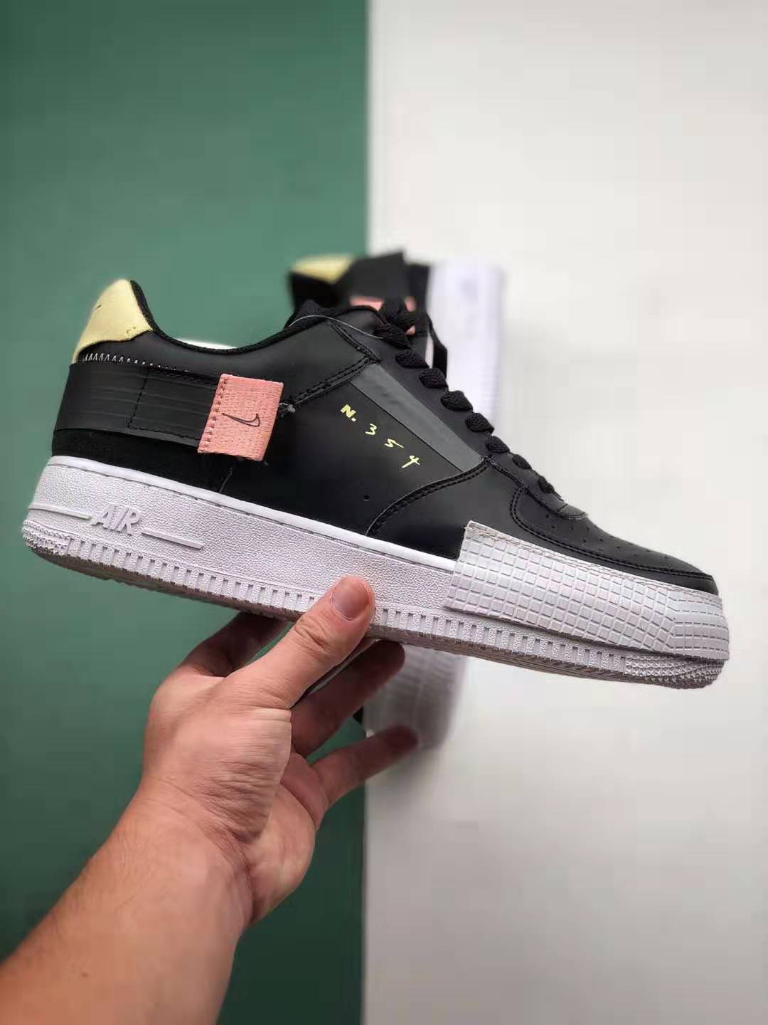 Nike Air Force 1 Low Drop Type 'Pink Tint' CI0054-001 - Stylish and Trendy Sneakers for a Chic Look