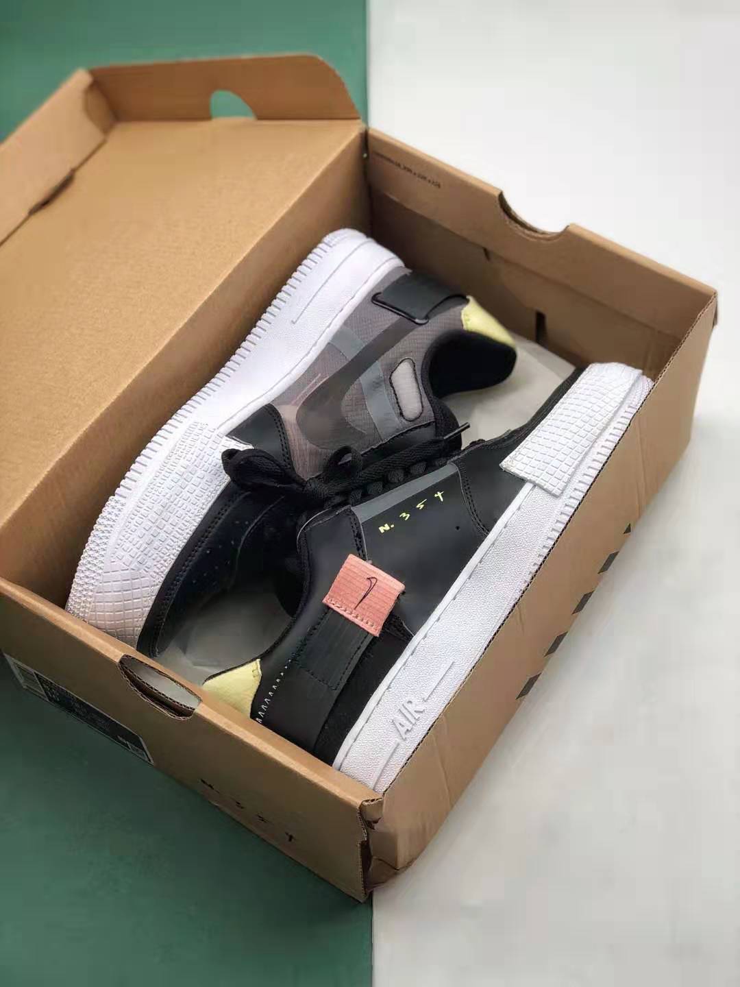 Nike Air Force 1 Low Drop Type 'Pink Tint' CI0054-001 - Stylish and Trendy Sneakers for a Chic Look
