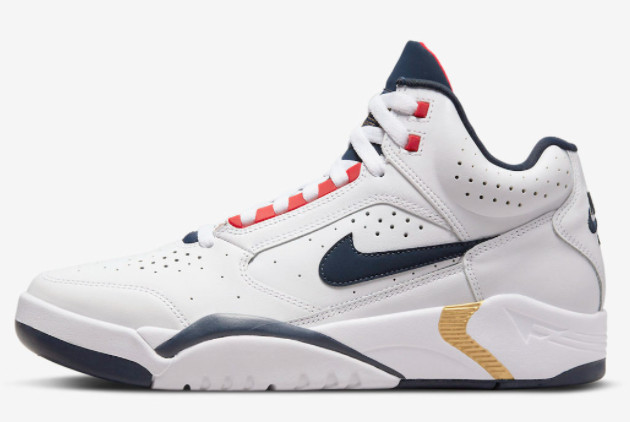Nike Air Flight Lite Mid 'Olympic' White/Blue-Red DJ2518-102 - Buy Now and Experience Classic Style
