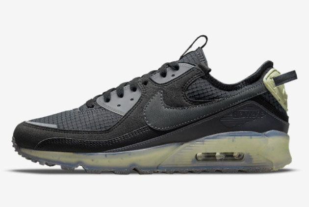 Nike Air Max 90 Terrascape 'Anthracite' Black/Dark Grey-Lime Ice-Anthracite DH2973-001 - Stylish and Comfy Sneakers