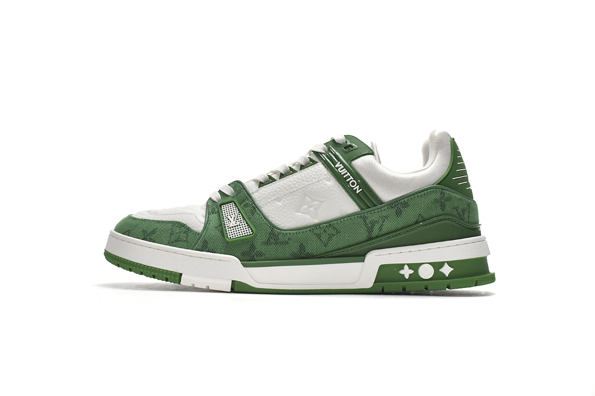 Louis Vuitton Green VL1201 Trainer: Sleek Style for the Modern Gentleman