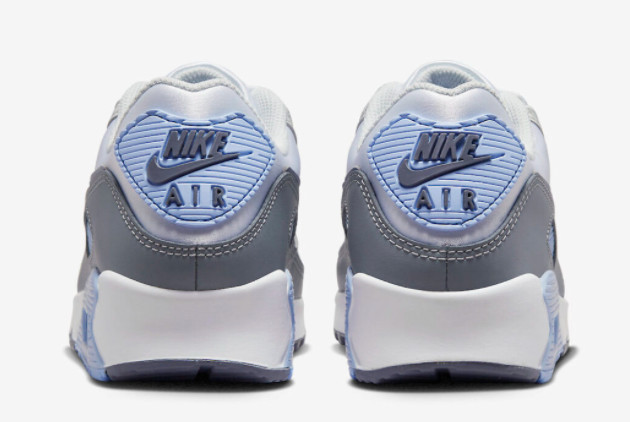 Nike Air Max 90 White Grey Blue FB8570-100 - Shop Now for the Classic Sneaker