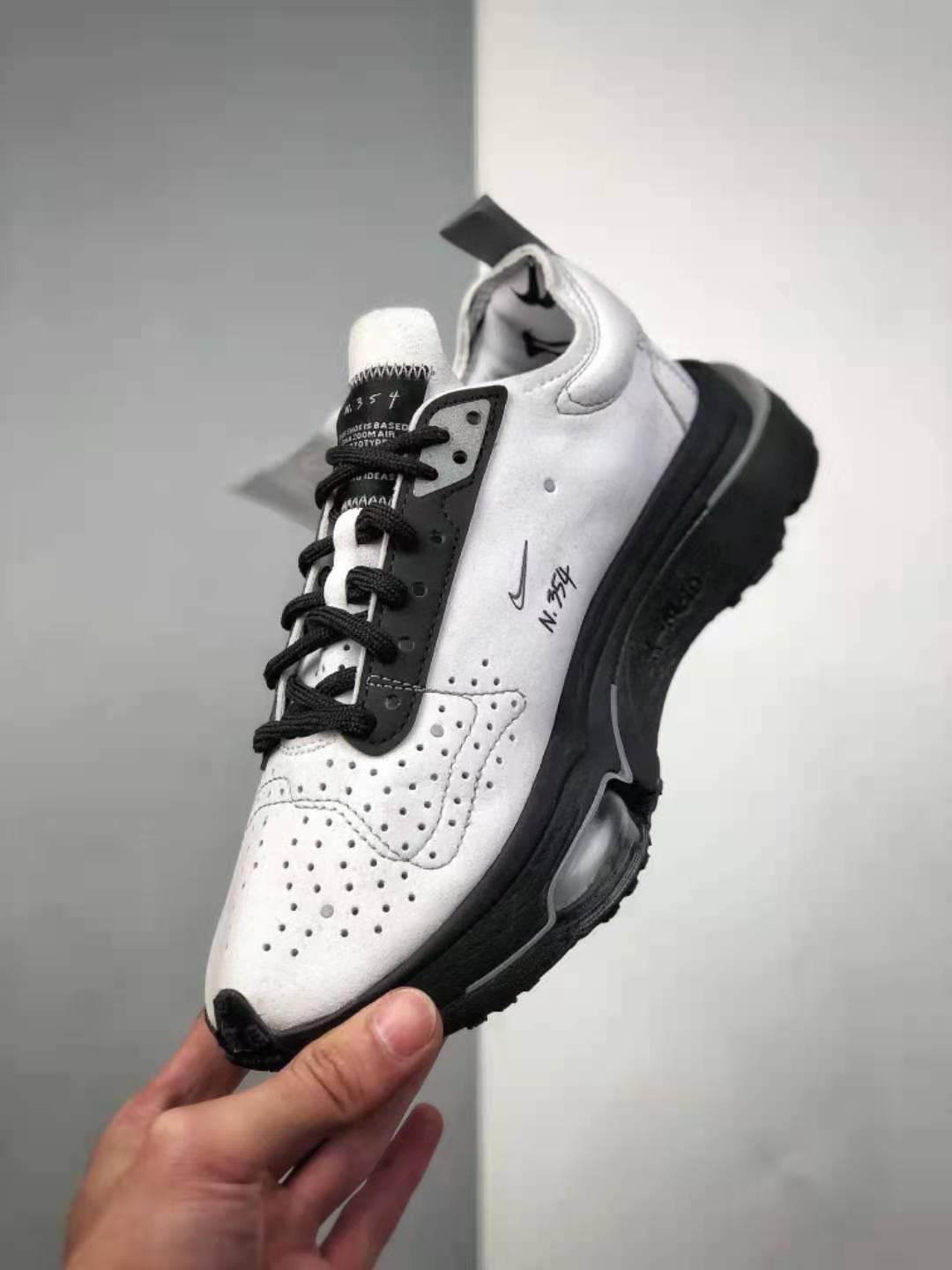 Nike Air Zoom Type N.354 Black White Particle Grey Sneakers DB2622-001 - Stylish Athletic Shoes | Limited Edition