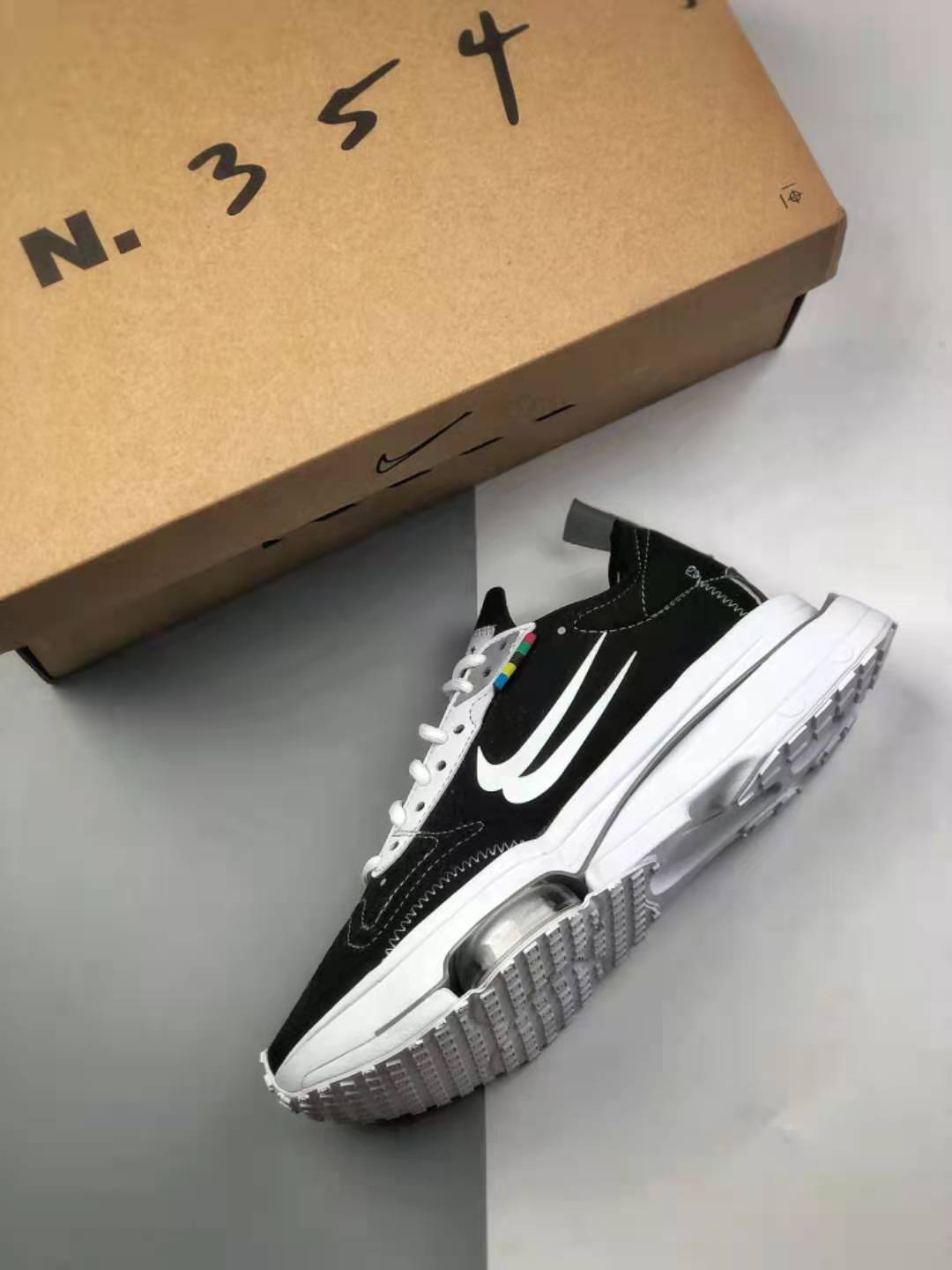 Nike Air Zoom Type N.354 Black White Particle Grey Sneakers DB2622-001 - Stylish Athletic Shoes | Limited Edition