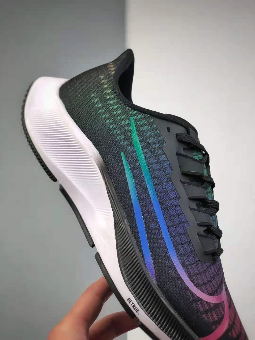 Nike Air Zoom Pegasus 37 Be True Black White Multi-Color CV0266-001 - Shop Now!