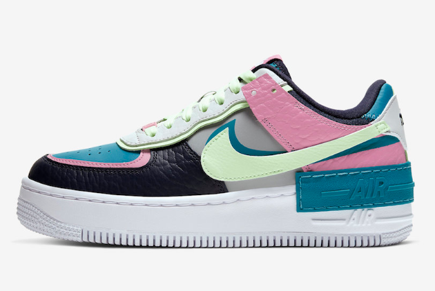 Nike Air Force 1 Shadow Multi-Color CK3172-001 | Shop Now at [Website Name]