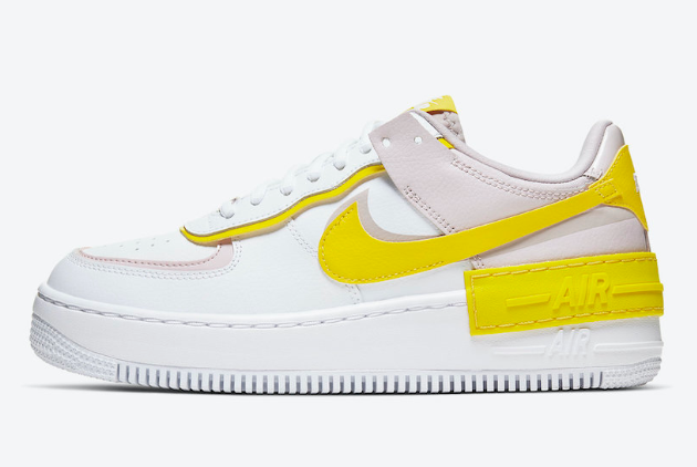 Nike Air Force 1 Shadow 'Sunshine' CJ1641-102 - Bold and Bright Women's Sneakers