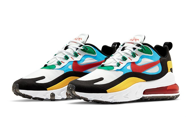 Nike Air Max 270 React Multi-Color DA2610-161 - Stylish and Comfortable Sneakers