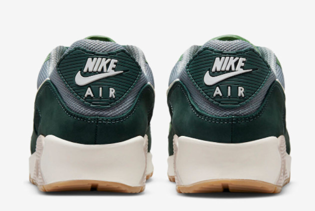 Nike Air Max 90 Premium 'Pro Green' DH4621-300 | Forest Green Sneakers