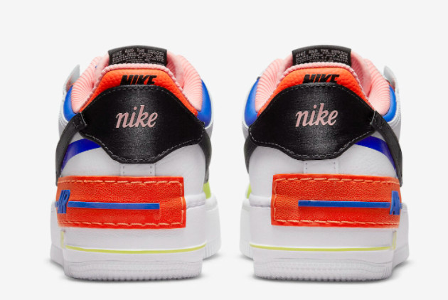 Nike Air Force 1 Shadow White/Black/Racer Blue-Atomic Green DV2186-100 | Shop Online for the Trendiest Sneakers