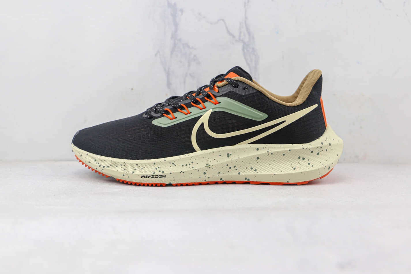 Nike Air Zoom Pegasus 39 Black White Orange DX6039-071 | Fast & Responsive Runners