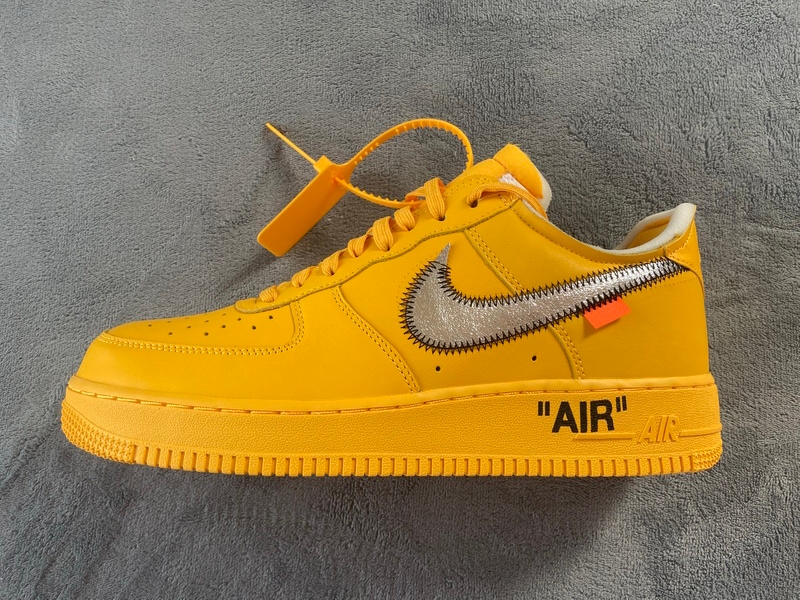 Nike Off-White X Air Force 1 Low 'Lemonade' DD1876-700 - Limited Edition Sneakers