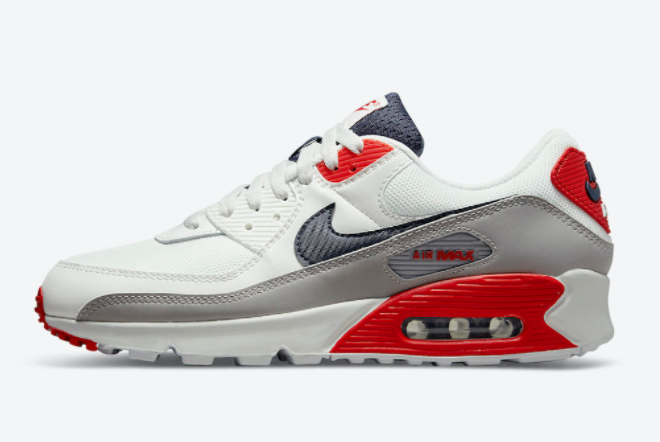Nike Air Max 90 'USA' DB0625-101 - Limited Edition Sneakers | Free Shipping Available