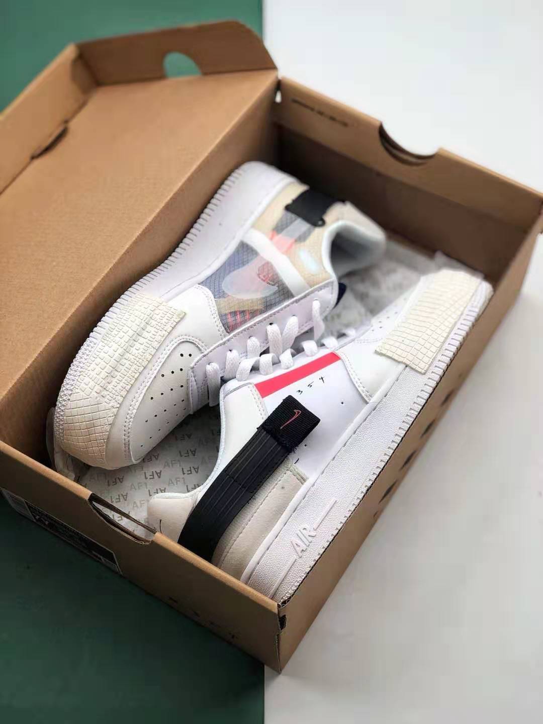 Nike Air Force 1 Low Drop Type 'Summit White' | BQ4793-100