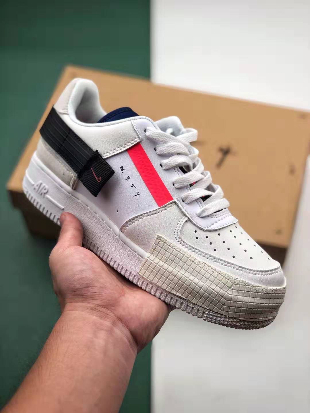 Nike Air Force 1 Low Drop Type 'Summit White' | BQ4793-100