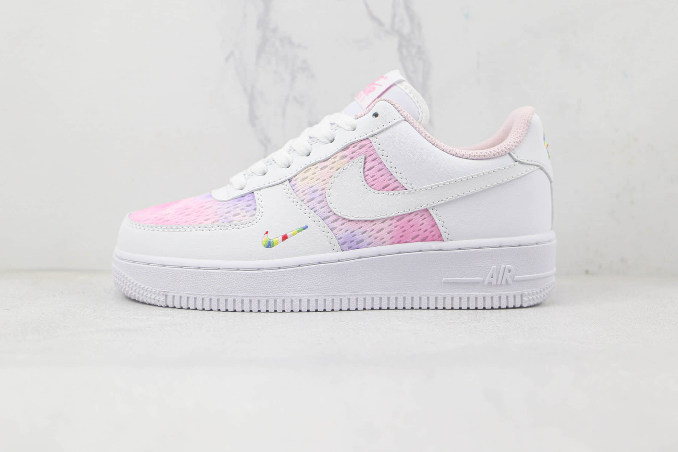 Nike Air Force 1 07 Low White Purple Pink Multi-Color CH3512-001 | Stylish and Vibrant Sneakers