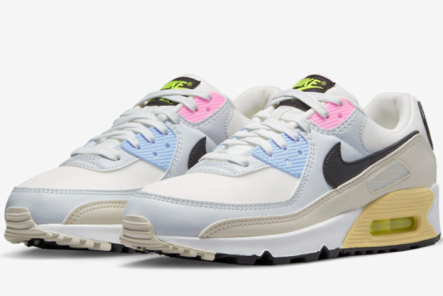 Nike Air Max 90 Multi-Color DQ0374-100 - Stylish and Versatile Footwear for Men and Women