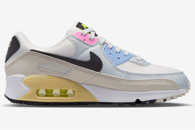 Nike Air Max 90 Multi-Color DQ0374-100 - Stylish and Versatile Footwear for Men and Women