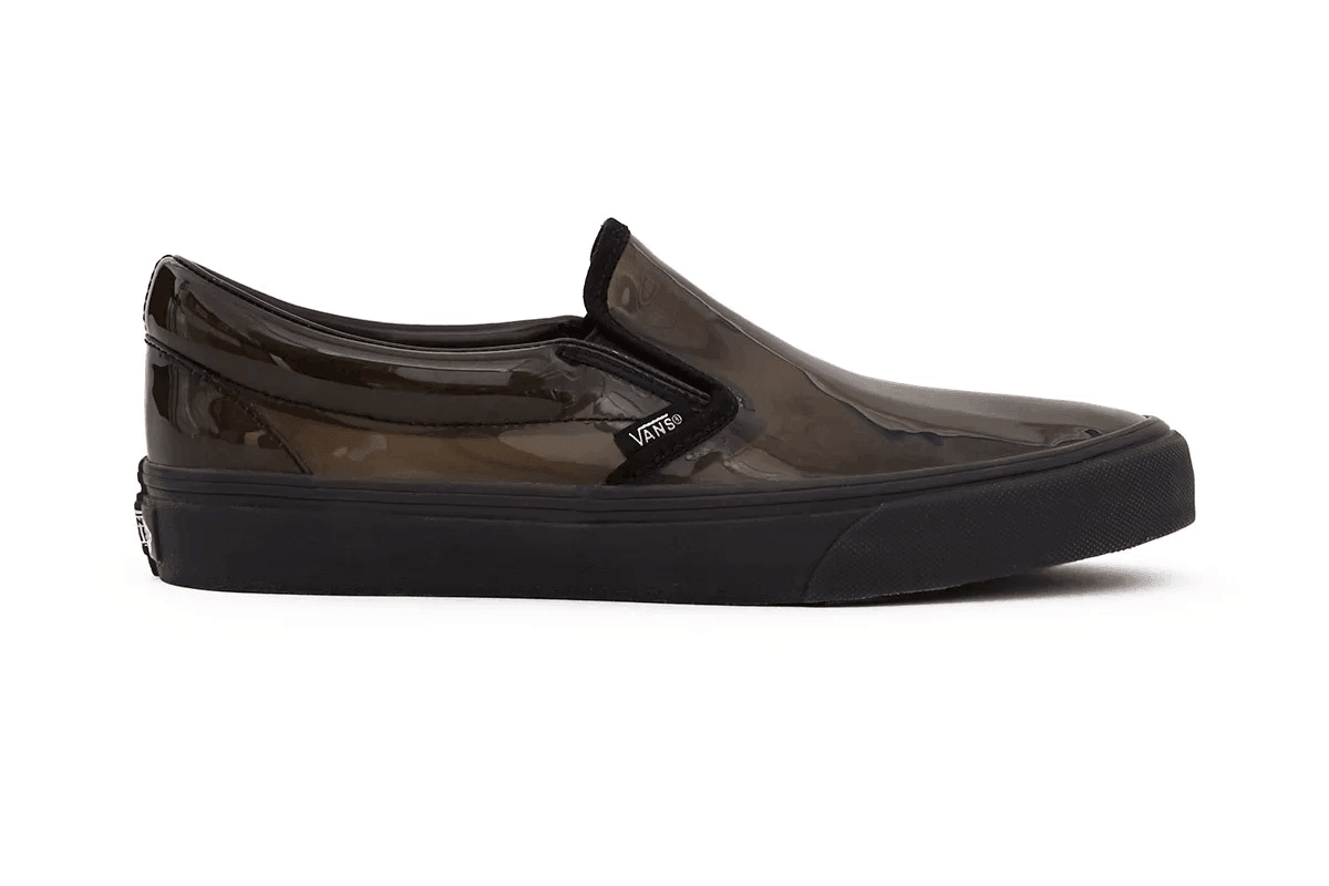 Vans Opening Ceremony x Classic Slip-On 'Black Transparent' ST219114 - Limited Edition Collaboration Shoes
