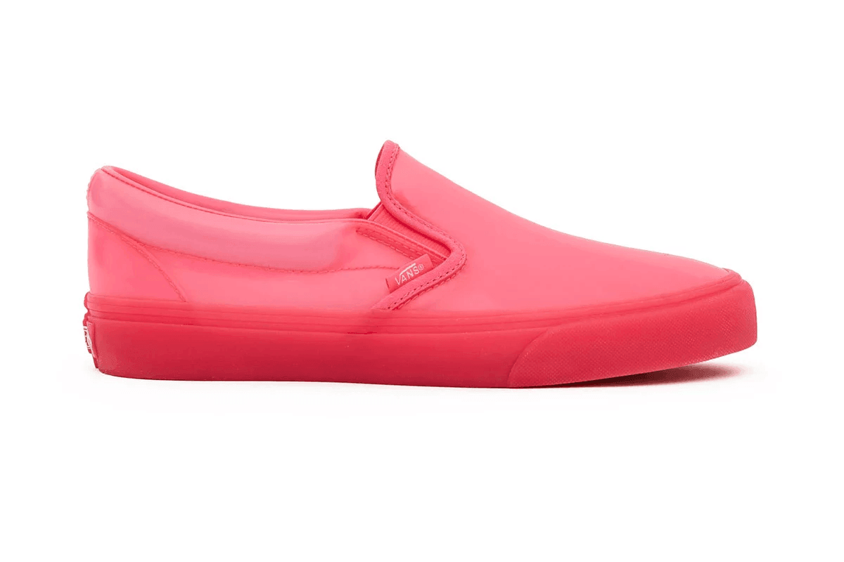 Vans Opening Ceremony x Classic Slip-On 'Pink Transparent' ST219113 - Limited Edition Drop!