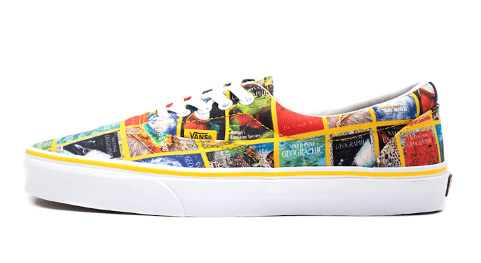 Discover the Vans National Geographic x Era 'Classic Covers' VN0A4U39WJZ - A Collaboration of Style and Nature